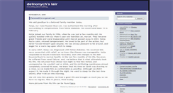 Desktop Screenshot of deinonych.com