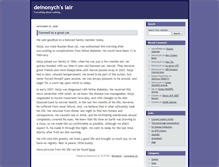 Tablet Screenshot of deinonych.com